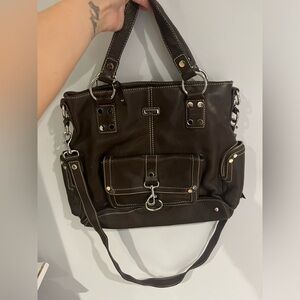 THE SAK brown Cowhide Leather purse